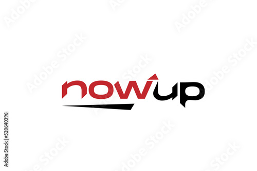 fit health activity athlete concept background with word nowup.discount promotion online sale slogan design