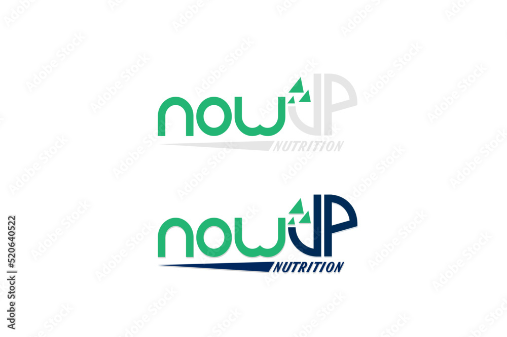fit health activity athlete concept background with word nowup.discount promotion online sale slogan design