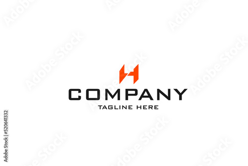 modern web digital red logo design consisting of letter h Free Download modern web digital red logo design consisting of letter h - GFXLoad