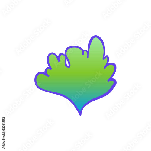 Colorful flower, retro 60s, 70s hippie style. Vintage psychedelic vector desi...