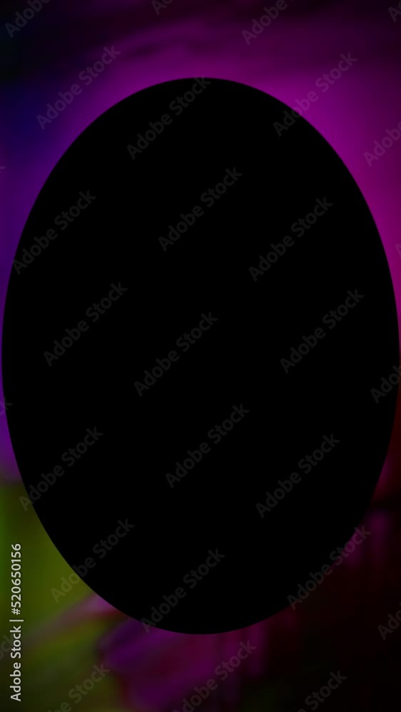 Abstract blur boder motion graphic vertical video background.