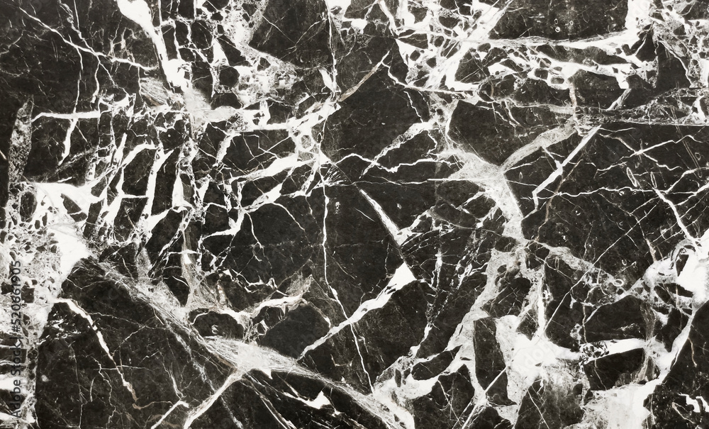 Marble Granite Black Background