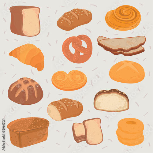 bakey breads food photo
