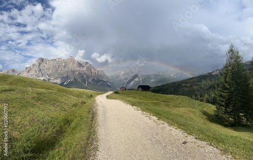 Rainbow in Alps
