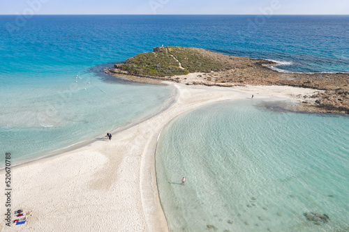 Canvastavla Famous Nissi beach in spring, before the start of the tourist season