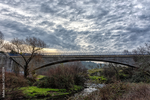 Puente Nuevo de Herrera en Galapagar, Comunidad de Madrid, España	
