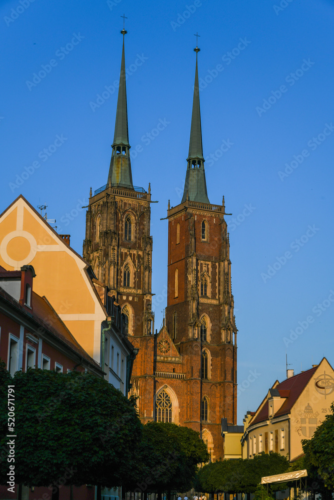 Obraz premium Cathédrale de Wroclaw