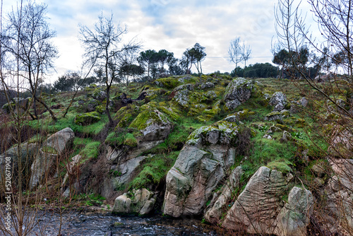 Parque Regional del Curso Medio del río Guadarrama en Galapagar, Comunidad de Madrid, España photo