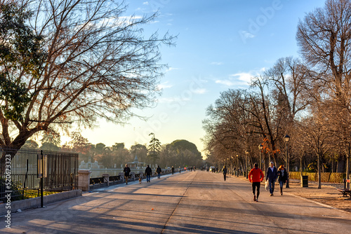 Parque del Buen Retiro, Madrid, España 