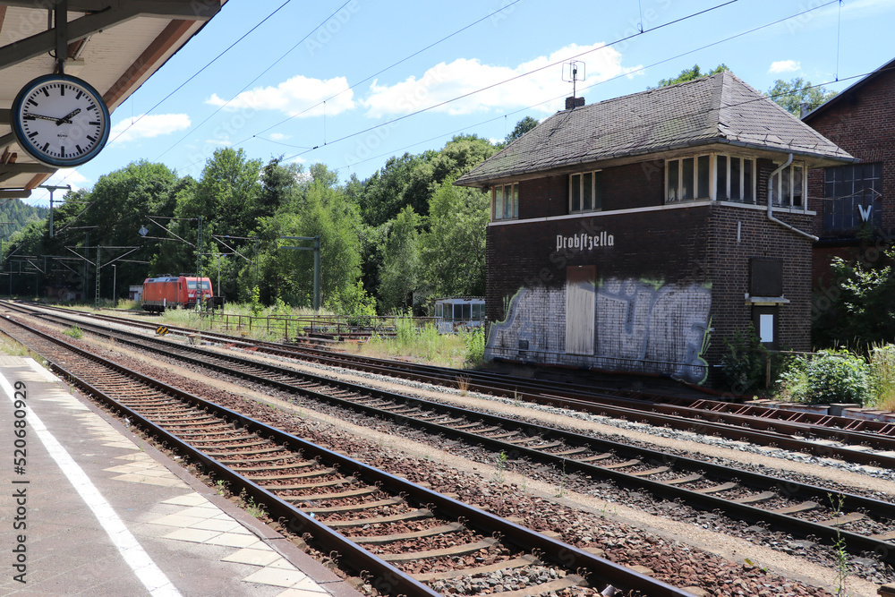 probstzella, thuringia, saalfeld, rudolstadt, railway station, journey, train probstzella, thuringia, saalfeld, rudolstadt, railway station, journey, train