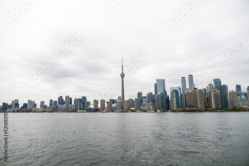 Skyline view of Toronto Ontario across the water © Benjamin