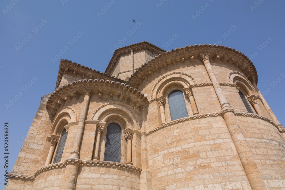 Church of St Martin in Fromista, Palencia. Romanesque style. Way of St James. Santiago 