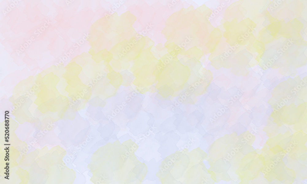 blue, peach and yellow brush stack background
