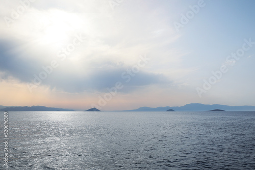 Wallpaper Mural Beautiful view of calm sea in morning Torontodigital.ca