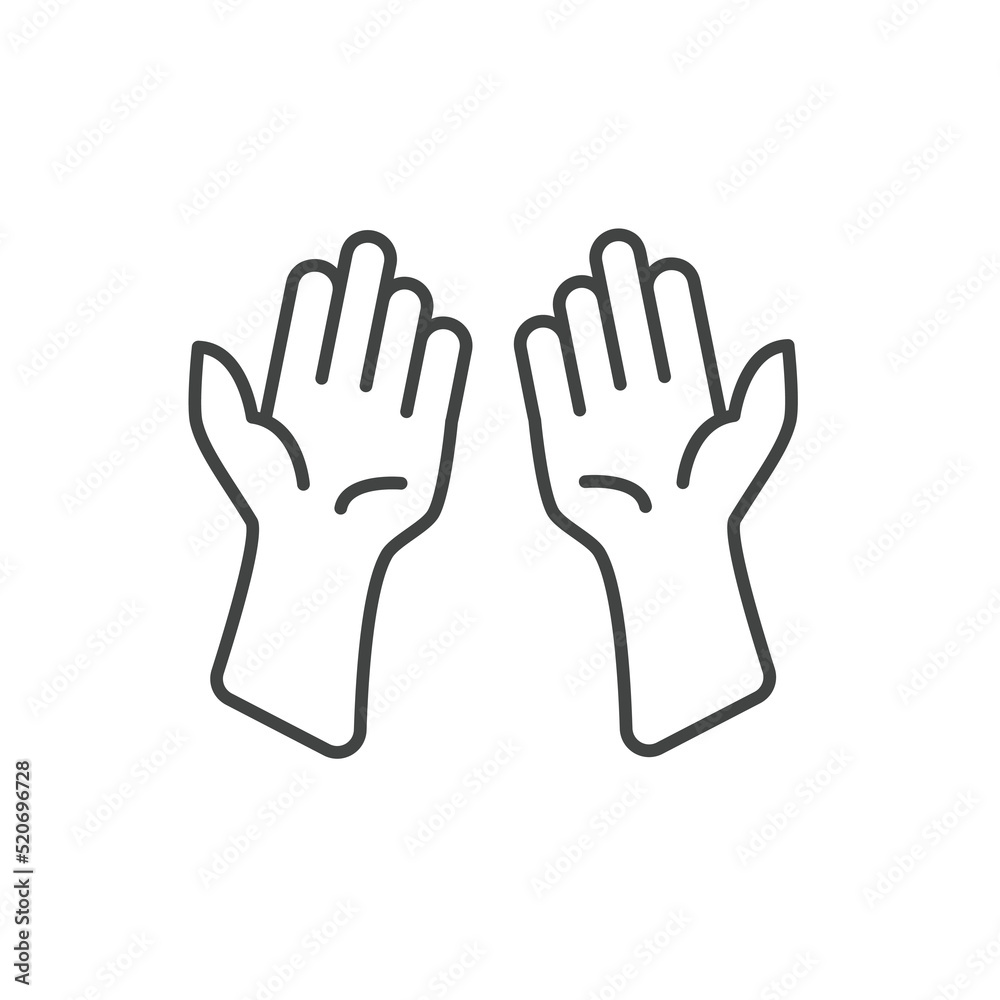prayer hands icons symbol vector elements for infographic web prayer hands icons symbol vector elements for infographic web