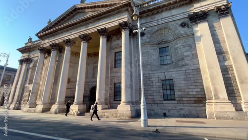 Four Courts in the city center of Dublin - Ireland travel photography photo