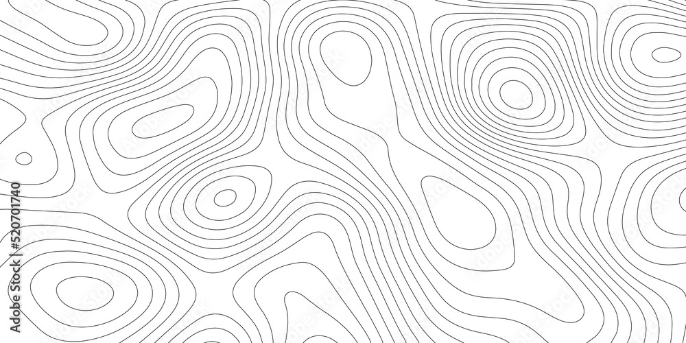 Retro topographic map. Geographic contour map. Abstract outline grid, vector illustration. Topography and geography map grid abstract backdrop. Business concept. Cartography Background. paper texture	