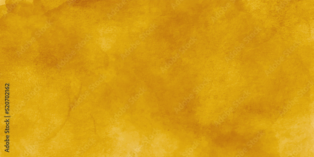 Abstract yellow background. Yellow stucco wall grungy background or texture