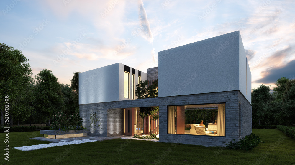 Obraz premium House in Countryside
