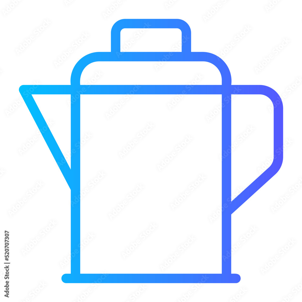 kettle gradient icon kettle gradient icon