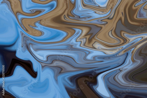 Colorful Abstract Liquify Backgriound Wallpaper Art Premium Vector