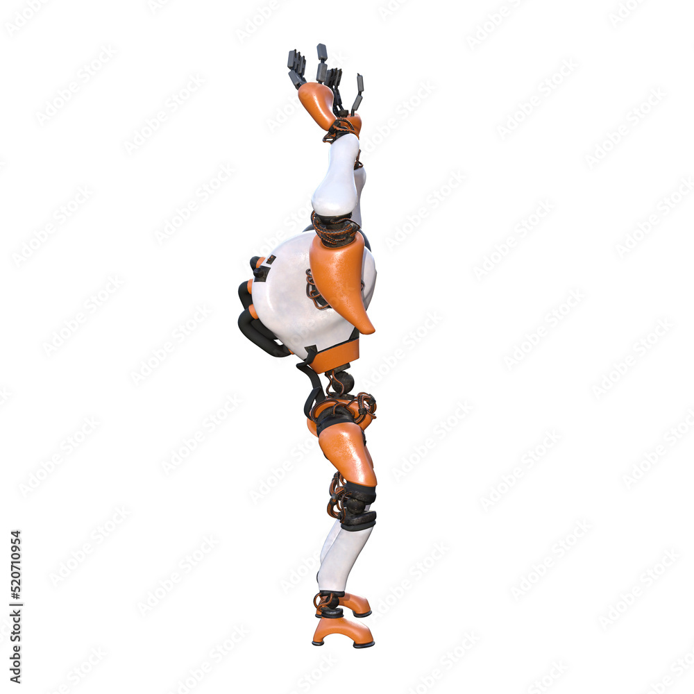 Cartoon character roboter isolated on white background. Character for collages, Clipart, photobashing. 3d rendering illustration. Cartoon character roboter isolated on white background. Character for collages, Clipart, photobashing. 3d rendering illustration.