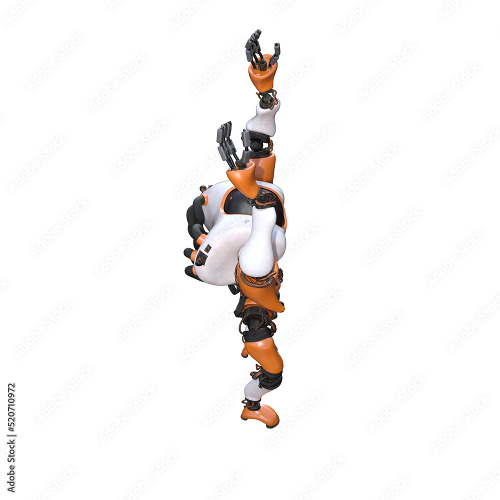Cartoon character roboter isolated on white background. Character for collages, Clipart, photobashing. 3d rendering illustration. Cartoon character roboter isolated on white background. Character for collages, Clipart, photobashing. 3d rendering illustration.