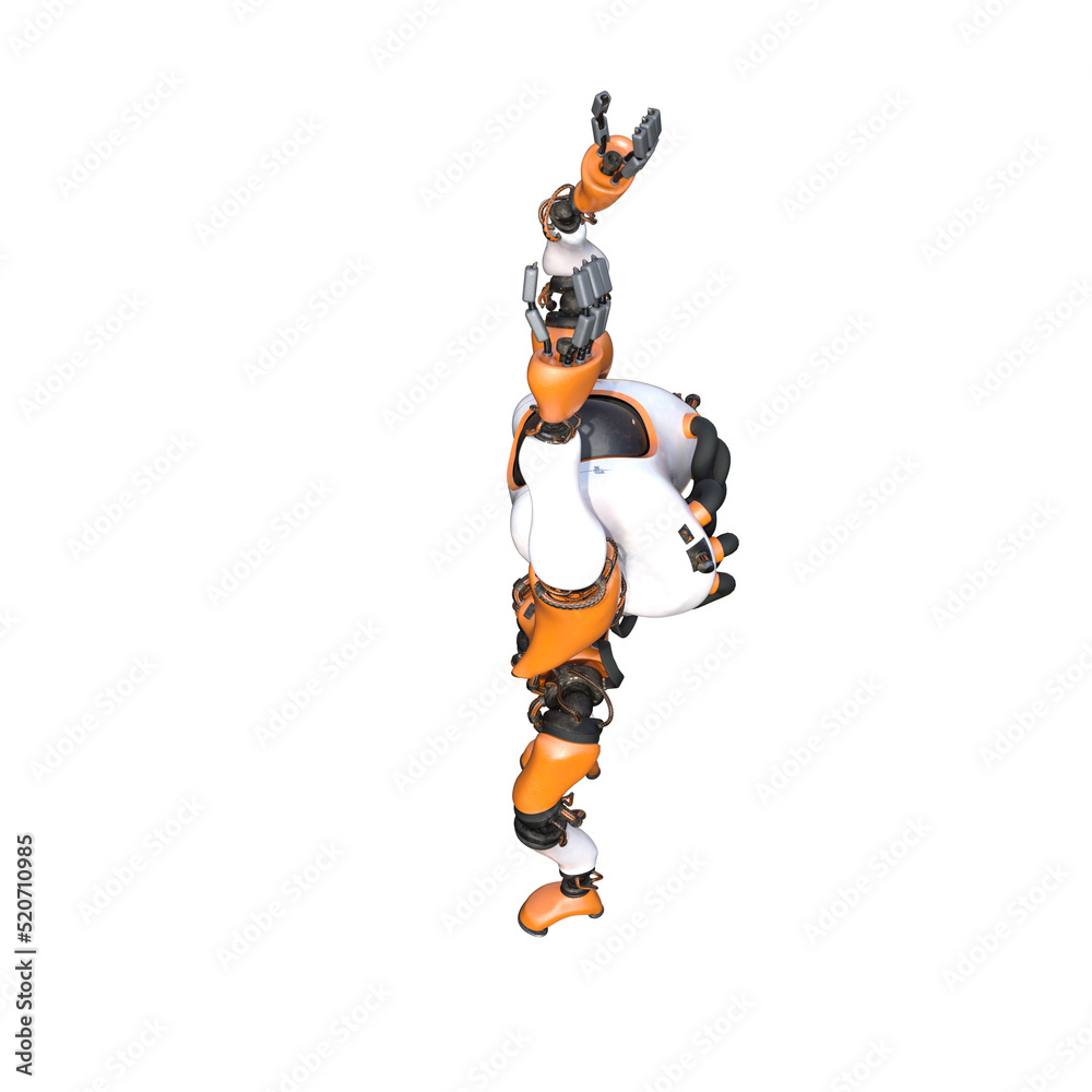 Cartoon character roboter isolated on white background. Character for collages, Clipart, photobashing. 3d rendering illustration. Cartoon character roboter isolated on white background. Character for collages, Clipart, photobashing. 3d rendering illustration.