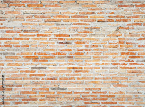 Blank brick wall for background design