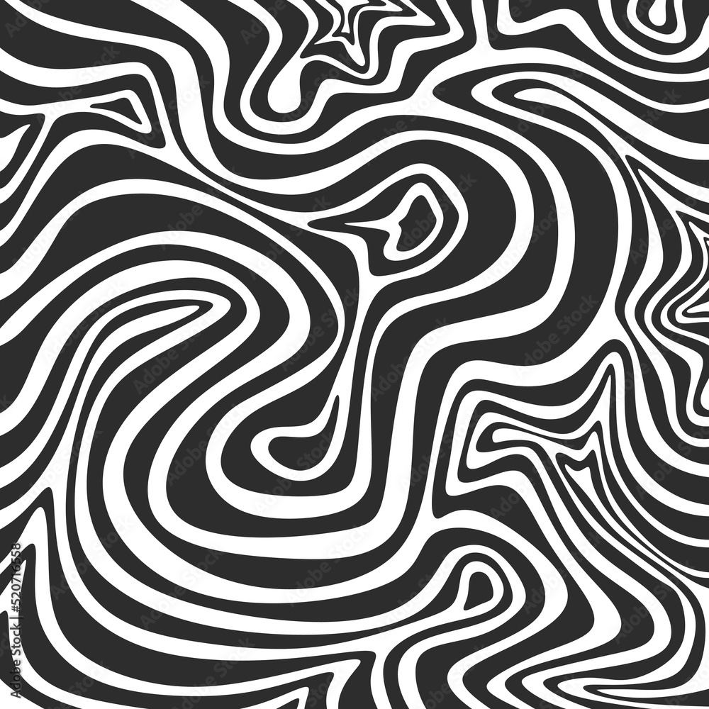 Abstract background with hypnotic wavy lines pattern Abstract background with hypnotic wavy lines pattern