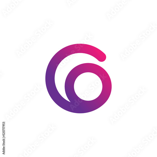 letter G modern logo design