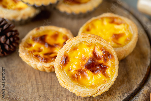 homemade egg tarts
