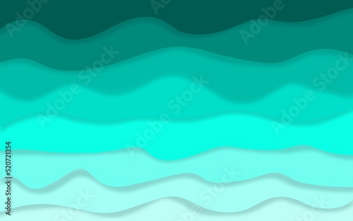 abstract green wave powerpoint background. suitable for wallpaper