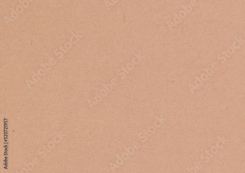 Highly detailed large image magnified close up of brown, cream, smooth, recycled uncoated paper texture background scan with fine grain fiber and copy space for text for high resolution wallpapers