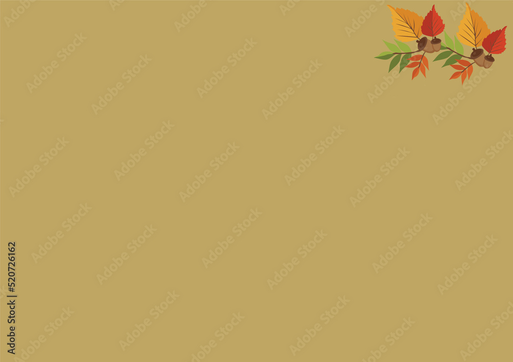 Fototapeta premium Autumn composition. Pattern made of dried leaves. Flat lay, top view