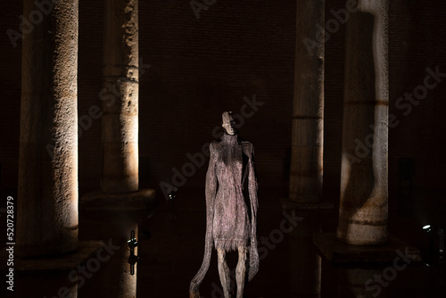 Photography Renovated Basilica Cistern, Sultanahmet District Fatih, Istanbul Turkey