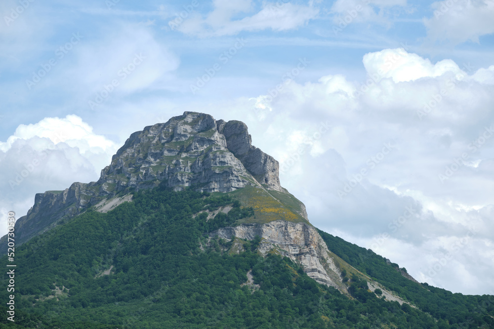 rocky mountain on monte beriain in the sierra de san donato, Navarra, Spain rocky mountain on monte beriain in the sierra de san donato, Navarra, Spain