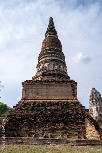 Pagoda in Wat Phra Sri Mahathat, Lop Buri Province