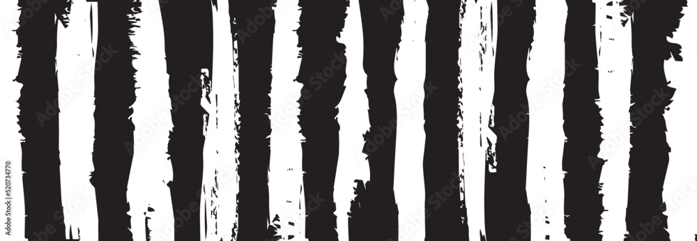 Fototapeta premium warning sign with black stripes on white