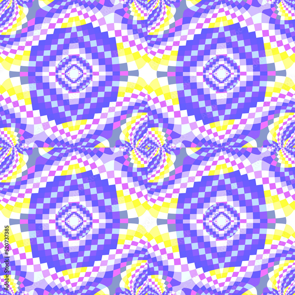 Abstract seamless asymmetrical beautiful geometric checkered pattern Abstract seamless asymmetrical beautiful geometric checkered pattern