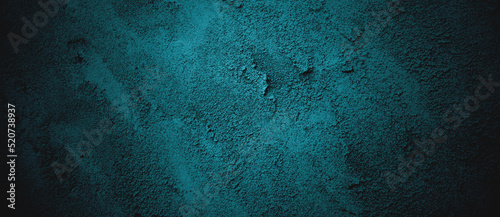 Dark blue Wall Texture Background. Halloween background scary. Blue and Black grunge background with scratches