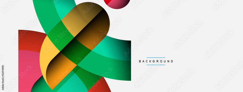 Trendy shapes, color minimal design composition, lines and shadows for wallpaper banner background or landing page Trendy shapes, color minimal design composition, lines and shadows for wallpaper banner background or landing page