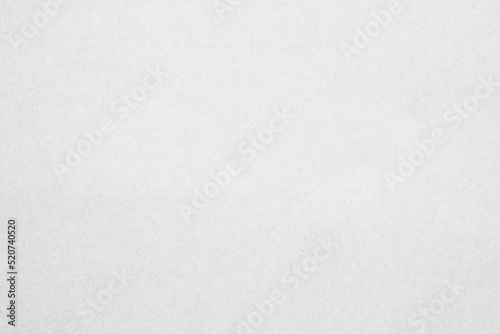 White cardboard craft paper background. Grey paper texture, Old vintage page or grunge.