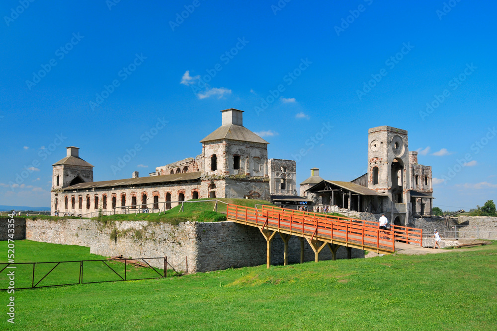 Fototapeta premium Krzyztopor Castle in Ujazd, Swietokrzyskie Voivodeship, Poland.