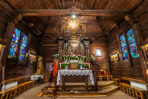 Church of Of Our Lady, Queen of the Polish Crown, Spała, Lodz Voivodeship, Poland photo