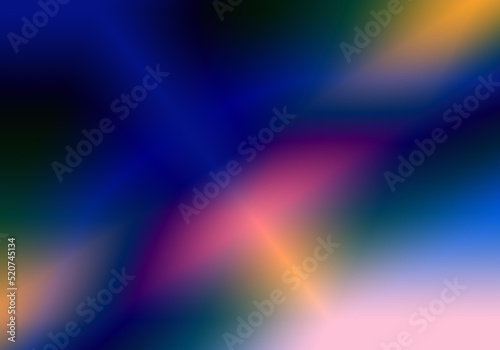 Multicolored Gradient with Vibrant Colors and Space Vibe