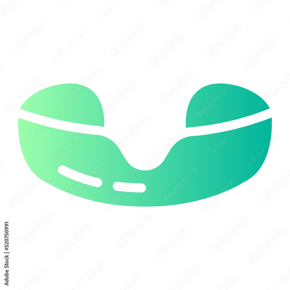 Gum Shield gradient icon