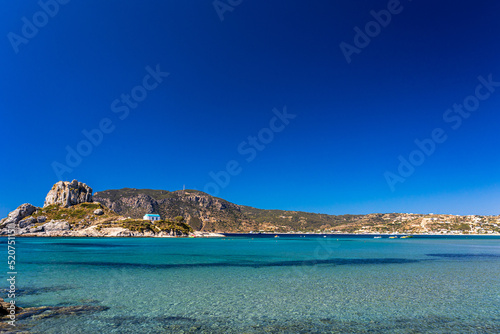 Fototapeta Naklejka Na Ścianę i Meble -  Agios Stefanos beach in kos
