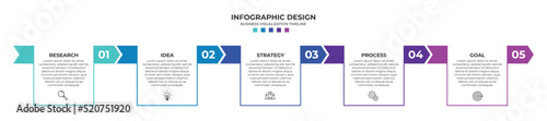 Business infographic design template with options, steps or processes. Can be used for presentation, diagram, annual report, web design, workflow layout
