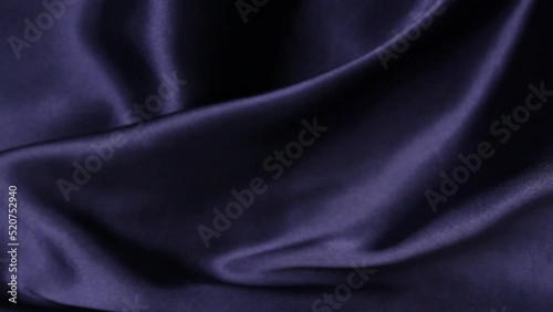 Blue cloth satin. Abstract background luxury cloth or liquid wave. Silk texture material. Abstract white elegant wallpaper design